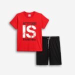 Σετ μακό κοντομάνικο και βερμούδα