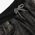 Σετ κοντομάνικη μπλούζα με βερμούδα τζίν - Image 3