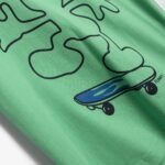 Σετ μπλούζα μακο με τύπωμα κ βερμούδα - Image 2