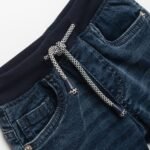 Σετ μπλούζα με τύπωμα και βερμούδα τζίν - Image 3