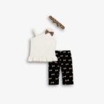 Σετ μπλούζα με κολάν κάπρι