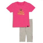 Σετ κοντομάνικο μπλουζάκι με κολάν