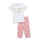 Σετ κοντομάνικο μπλουζάκι με κολάν