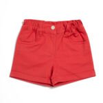 Υφασμάτινο σορτσάκι για κορίτσι - Image 3