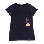 Κοντομάνικο φόρεμα Pocket