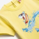 Σετ μπλούζα με τύπωμα και σορτς - Image 3